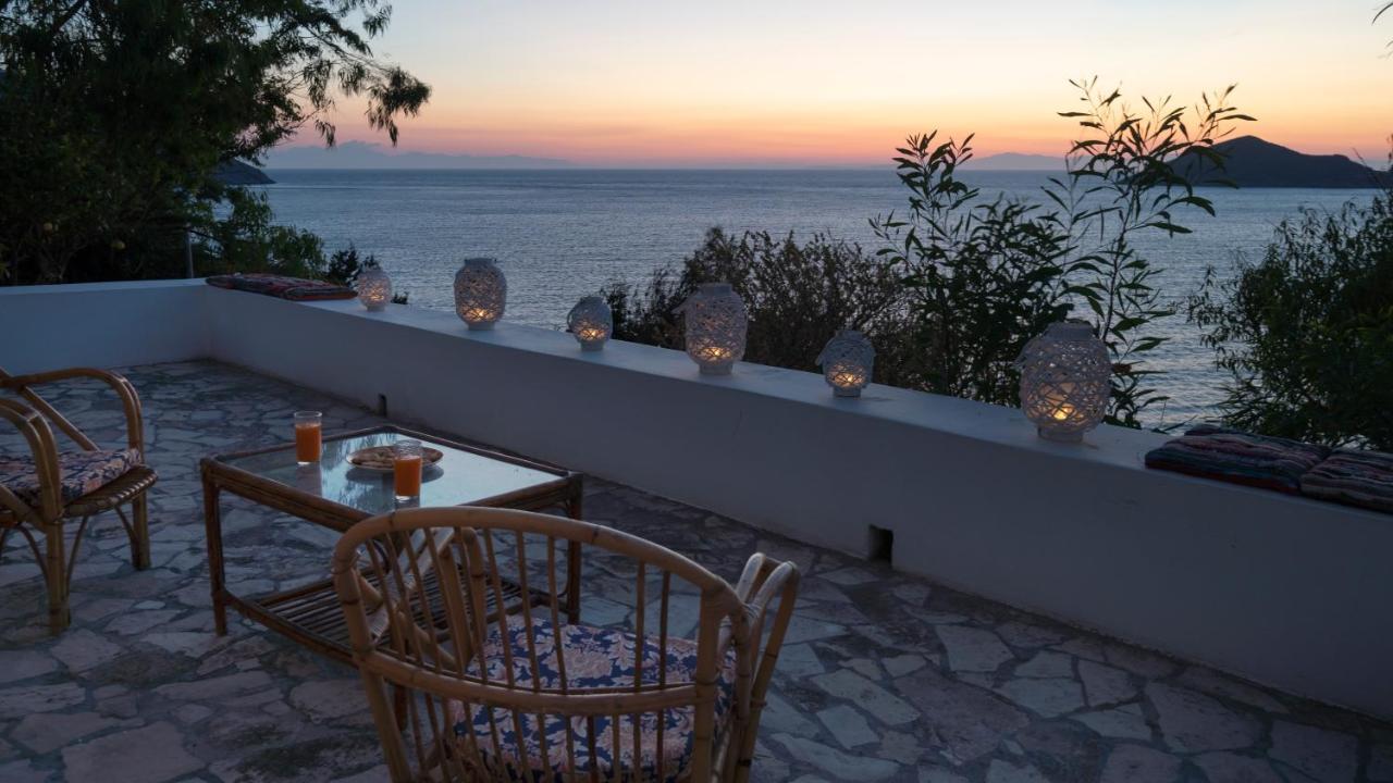 Ivi Beach Front Villa, Leros Vromolithos ภายนอก รูปภาพ
