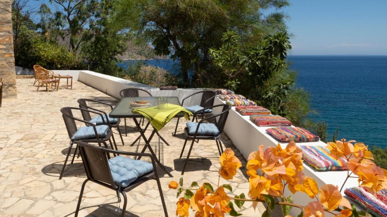 Ivi Beach Front Villa, Leros Vromolithos ภายนอก รูปภาพ