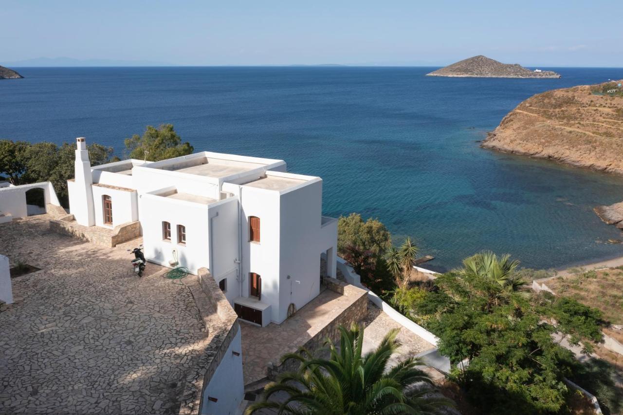 Ivi Beach Front Villa, Leros Vromolithos ภายนอก รูปภาพ